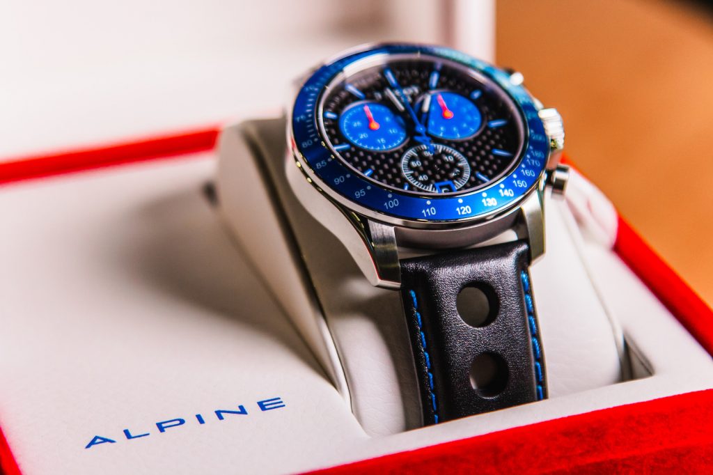 Alpine Car Tissot Watch - Automotive Product Photography By Kent Wynne - KW Creative Automotive Product Photographer (C)