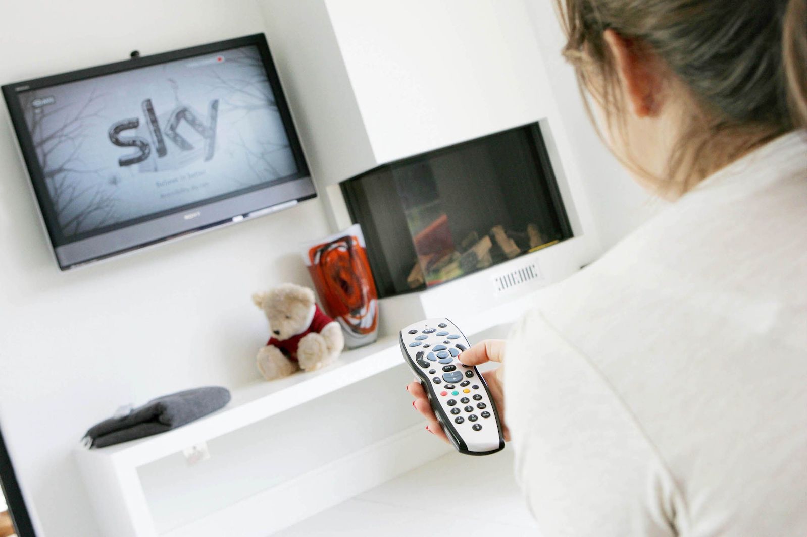 Watching Sky TV - Sky Adsmart Advertising By KW Creative - Kent Wynne Advertising