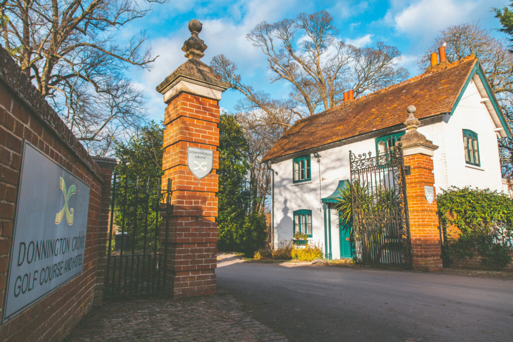 18 - ENTRANCE - Donnington Grove Hotel 2022 - Hotel _ Grounds - Hotel _ Restaurant Photography By KW Creative - Kent Wynne Photography (C)