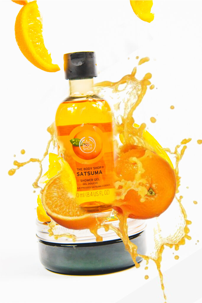 Orange Bodyshop Moisturiser - 2021 Product Photoshoot - Creative Product Photography By KW Creative - Kent Wynne