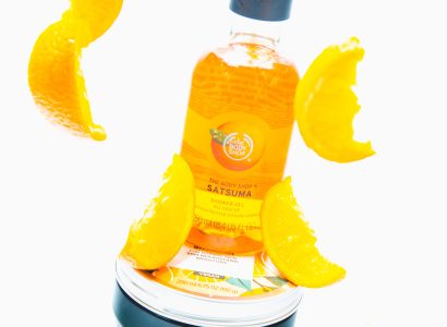 Body Shop Orange Moisturiser Product Photography KW Creative Kent Wynne