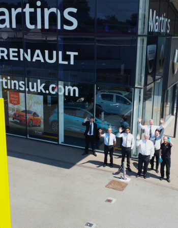 Reading Renault Branch Drone Photosgraphy - Automotive Drone Photography & Videography By Kent Wynne (C)